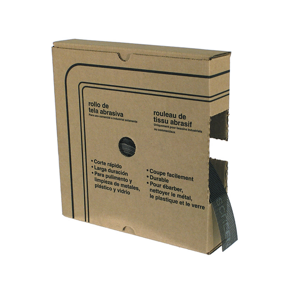 1-1/2 Inch x 25 yd 220 Grit Silicon Carbide Sandscreen Roll