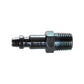 1/4 Inch Basic Size Diamond-U Style Interchange Plug Male 1/4 Inch Npt