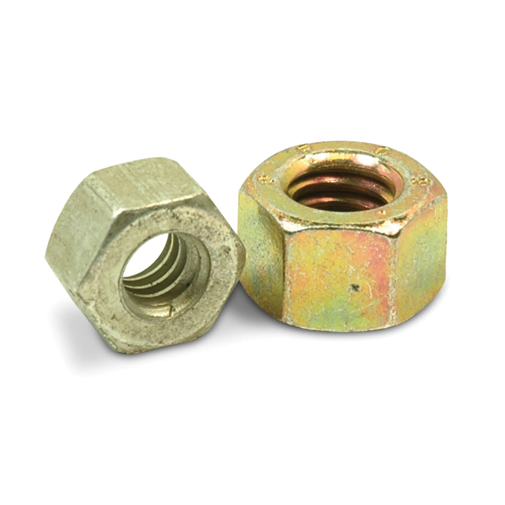 5/16-24 Fine Cadmium Yellow Zinc and Wax Grade L9 Finished Hex Nut