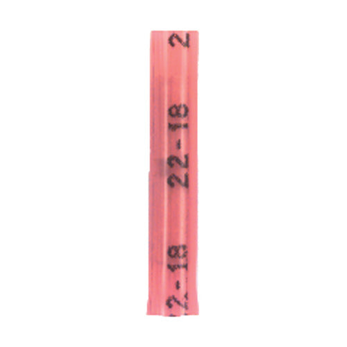 22-18 Gauge Button Connector Premium Nylon Insulated Red