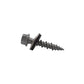#10 x 1" Unslotted Hi-Hex Washer Head Type 17 Screw W/Stainless Steel Bonded Sealing Washer For Metal To Wood- Weather Coated