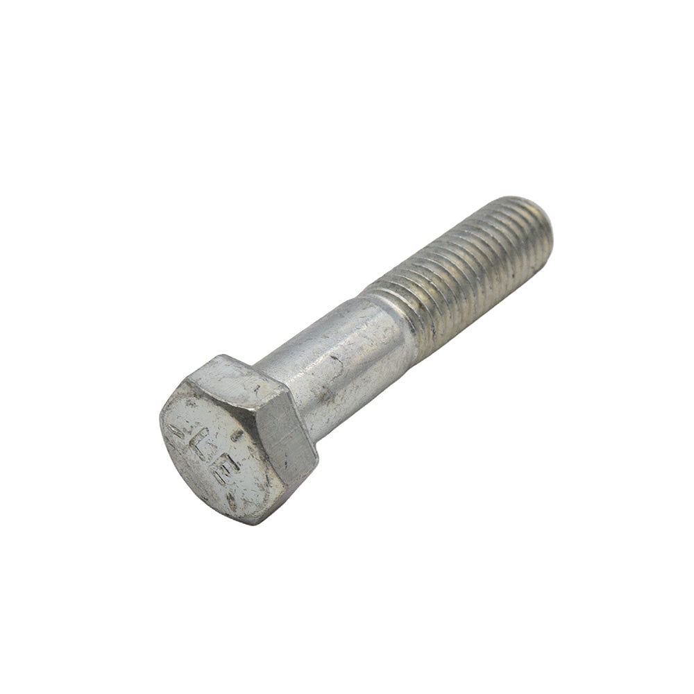 1/2-13 x 2-3/4 Inch Coarse Grade 5 Plain Steel Hex Head Cap Screw
