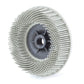 4-1/2 Inch x 5/8-11 Scotch-Brite™ Bristle Disc Grade 120 Ceramic Abrasive Grain White