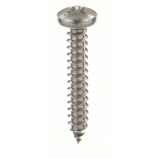 6-13X1/2" Phillips Pan Head Screw For Particle Board Zinc Plated