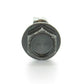 #8 x 1 Inch Black Oxide Hardened Steel #2 Point Indented Hex Washer Head Self-Drilling Tek Screw