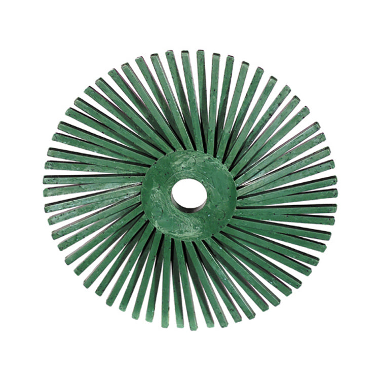 3M 3 Inch Radial Bristle Disc 80 Grit Yellow