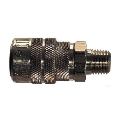 1/4 Inch Basic Size Industrial Interchange Coupler Male 3/8 Inch Npt
