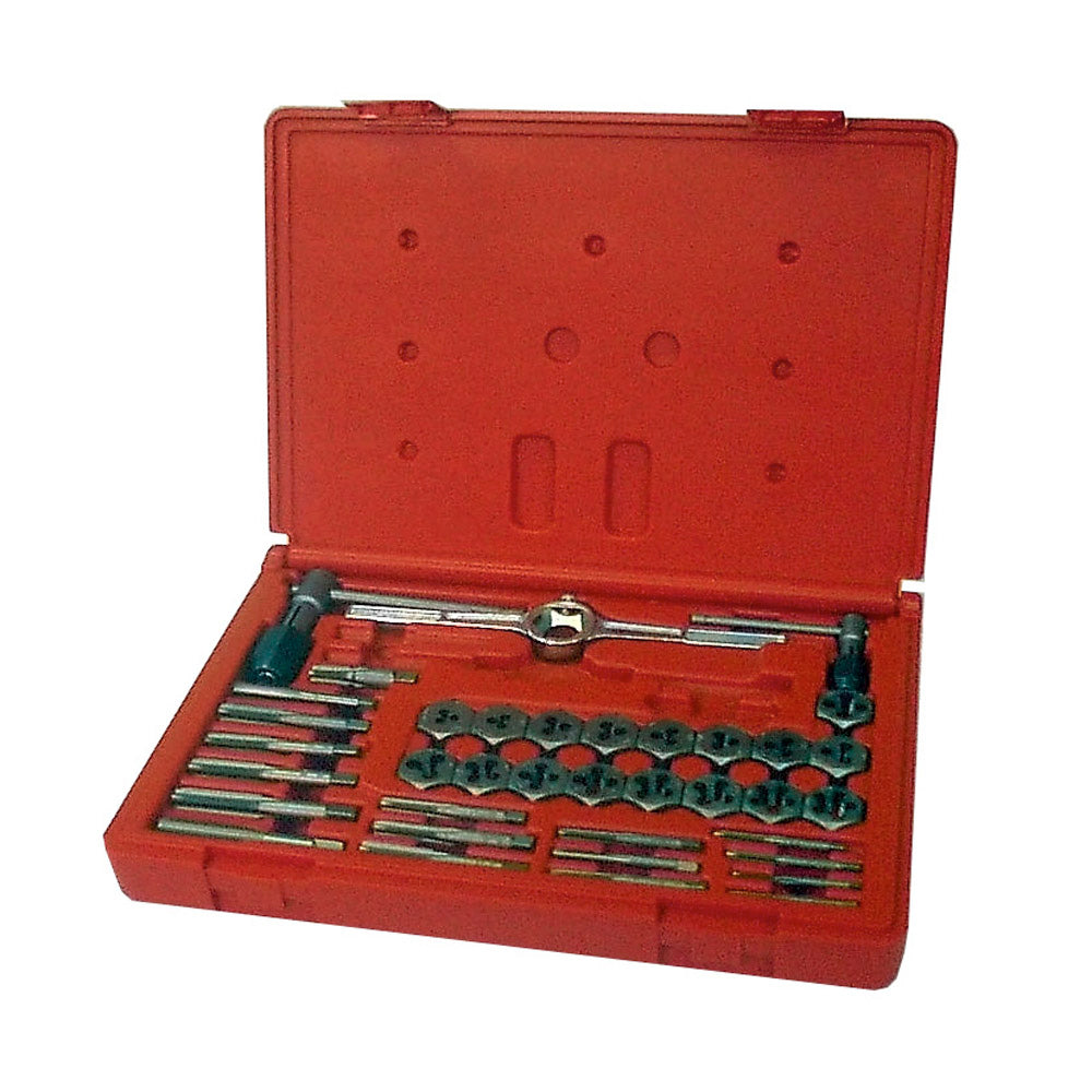 High Speed Steel 23 Pieces Spiral Point Tap and Hex Die Set