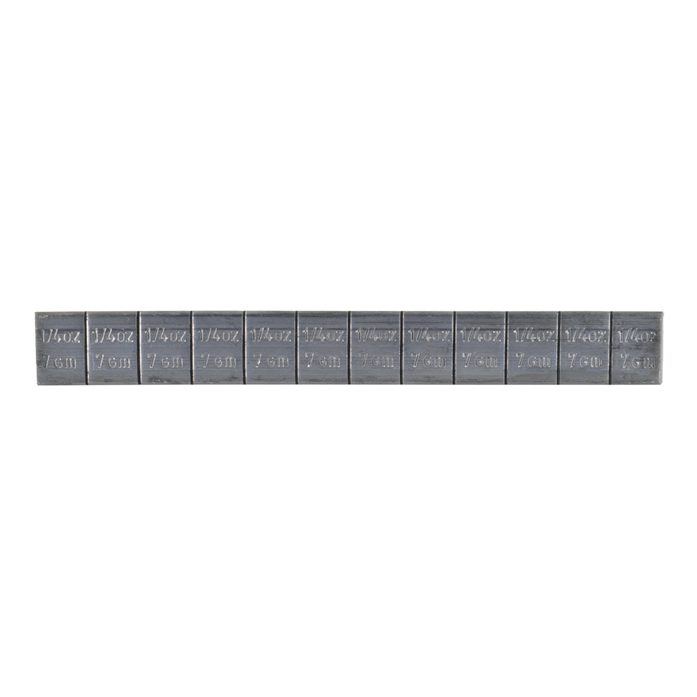 .2188 Inch x .50 Inch 7 Gr 3 Oz. Lead Adhesiveesive Tape Weight