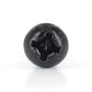 #8 x 3/4 Inch Painted Self-Drilling Pan Head Square Drive Screws - Black