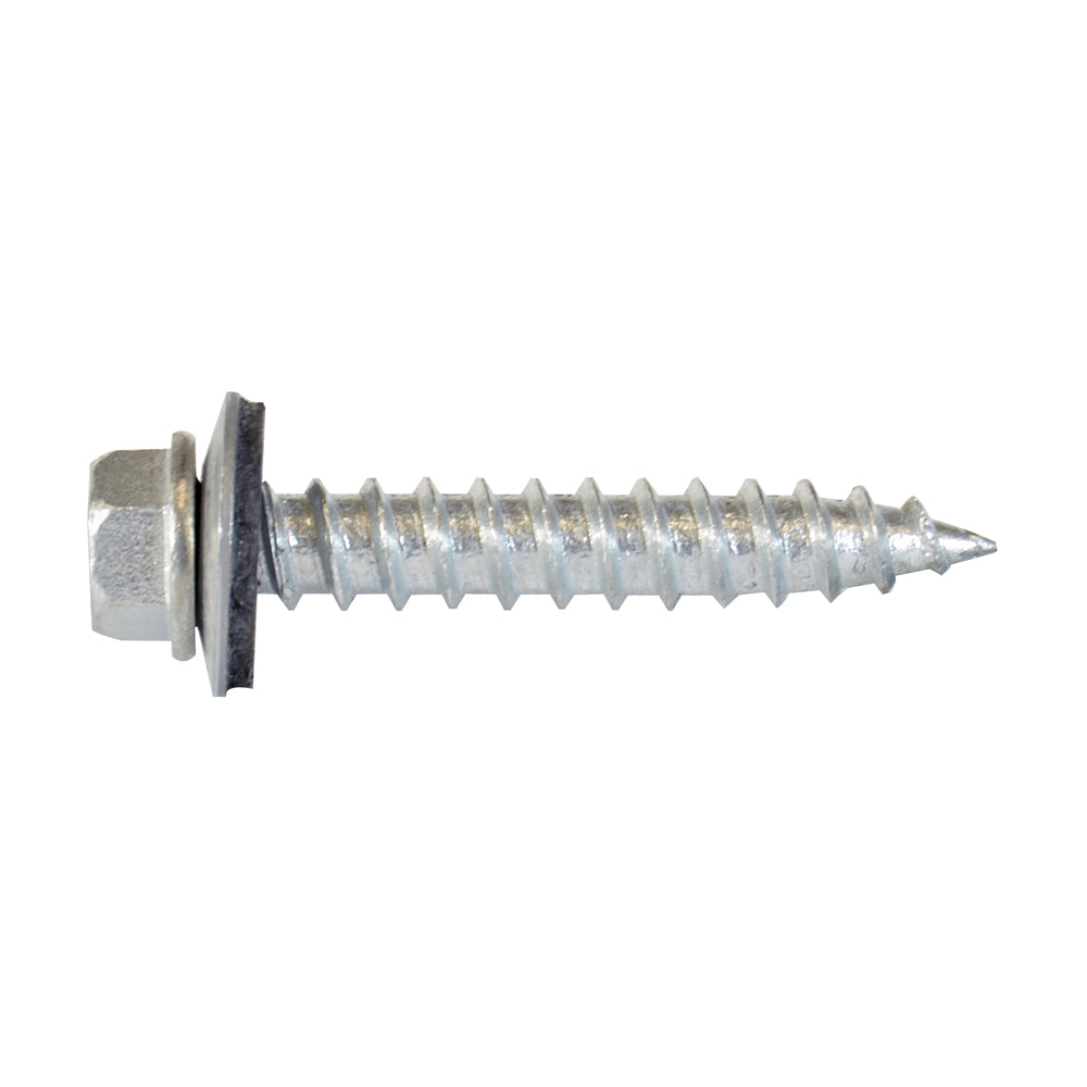 #10 x 2-1/2 Inch Zinc Plated Steel Phillips Flat Head Wood Screw