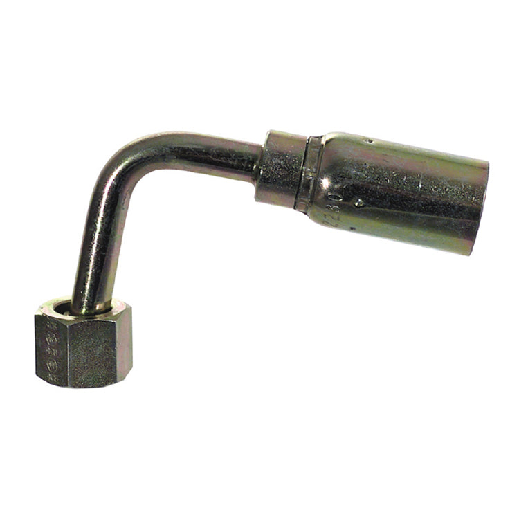 Female O-Ring Face-Seal Swivel 90° Long Drop Elbow 5/8 Inch X 5/8 Inch Tube
