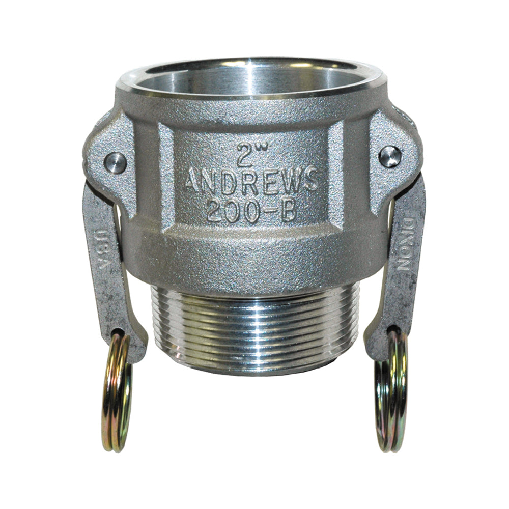 2 Inch Female Coupler x Mnpt 316 Investment Cast Stainless Steel Type B Global Coupler