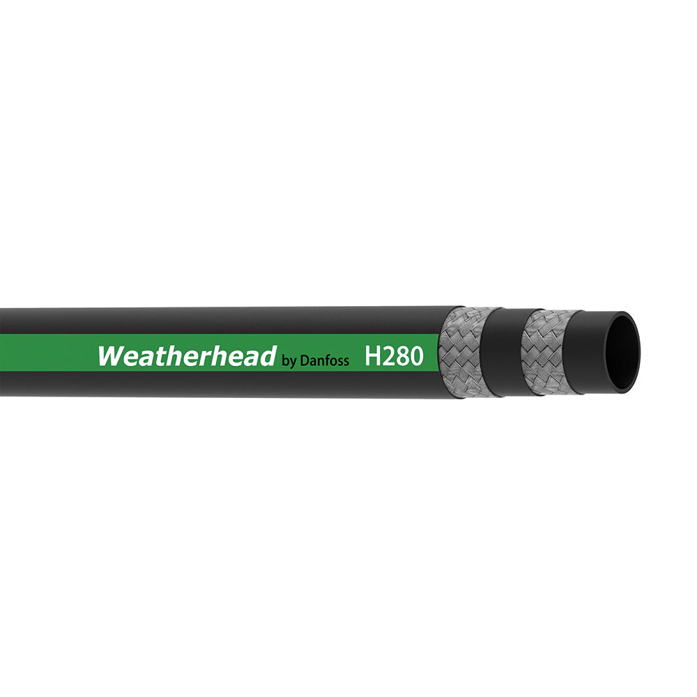 1-1/4 Inch ID x 1-13/20 Inch OD Synthetic Rubber High Pressure Weathershield™ Hydraulic Hose - Sold Per Foot