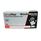 Ammex X-Large 5 Mil Black Textured/Micro-Roughened Nitrile Powder Free Gloveplus® Premium Industrial Glove - 100 Per Box