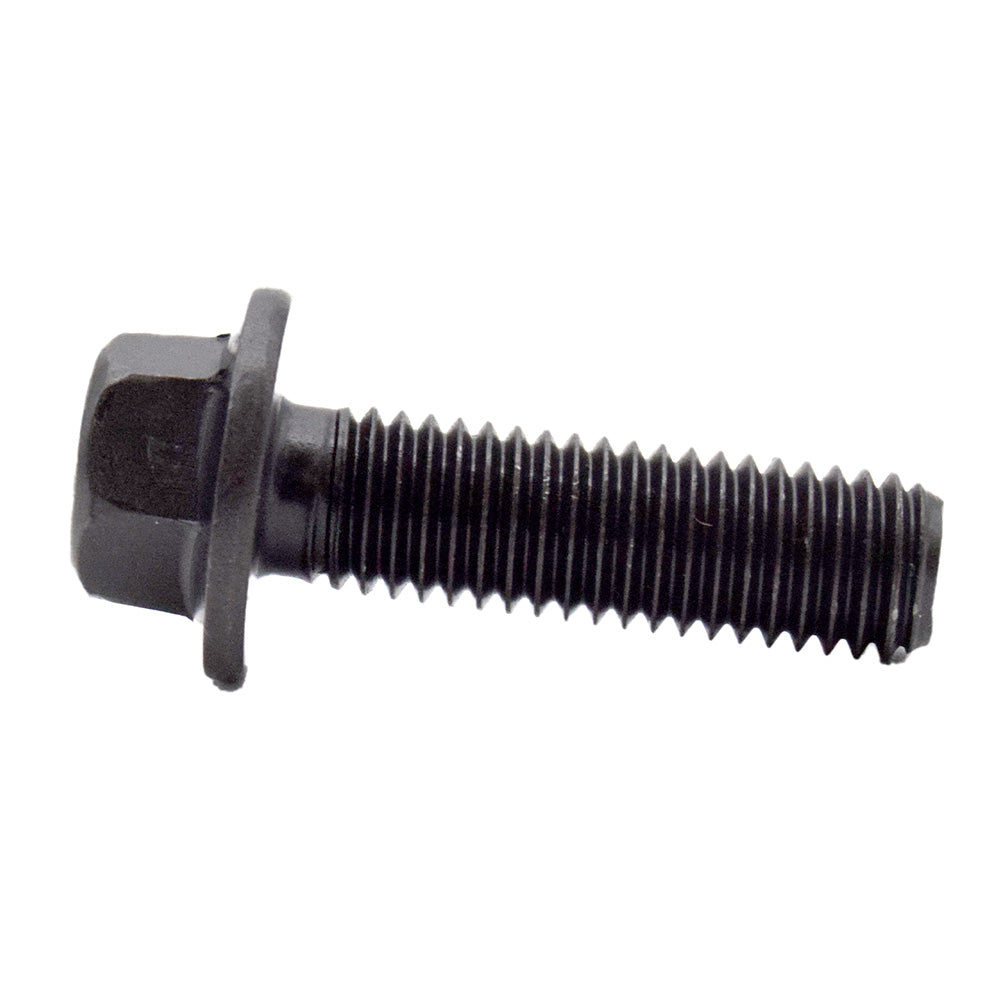 M6 x 1.0 x 40 Mm Reduced Head Hex Flange Screw Non Serrated Frame Bolts Plain Grade 10.9
