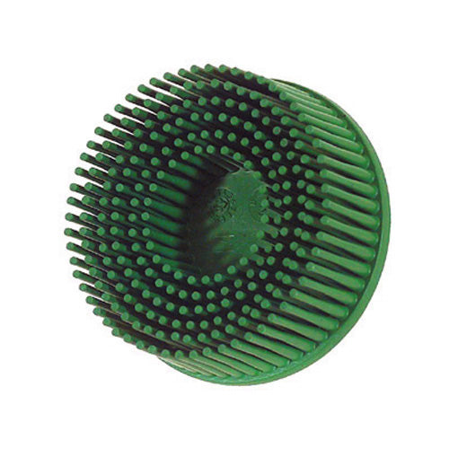 3M 3 Inch Roloc Bristle Disc Coarse 50 Grit Green