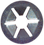 5/16 Inch Zinc Metal Standard Push Nut