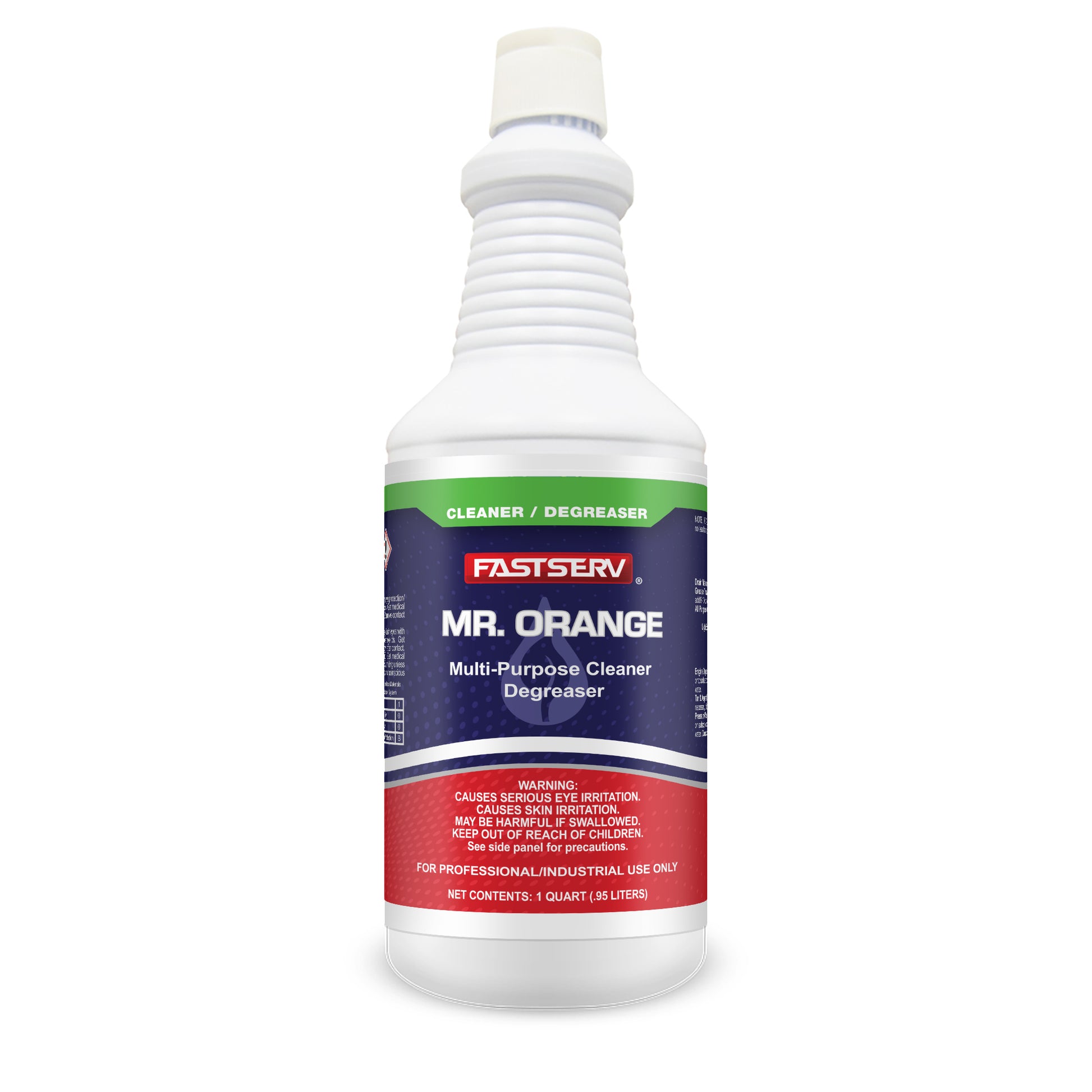 FastServ Mr. Orange Multi-Purpose Cleaner and Degreaser - 1 Qt Net Wt. Bottle