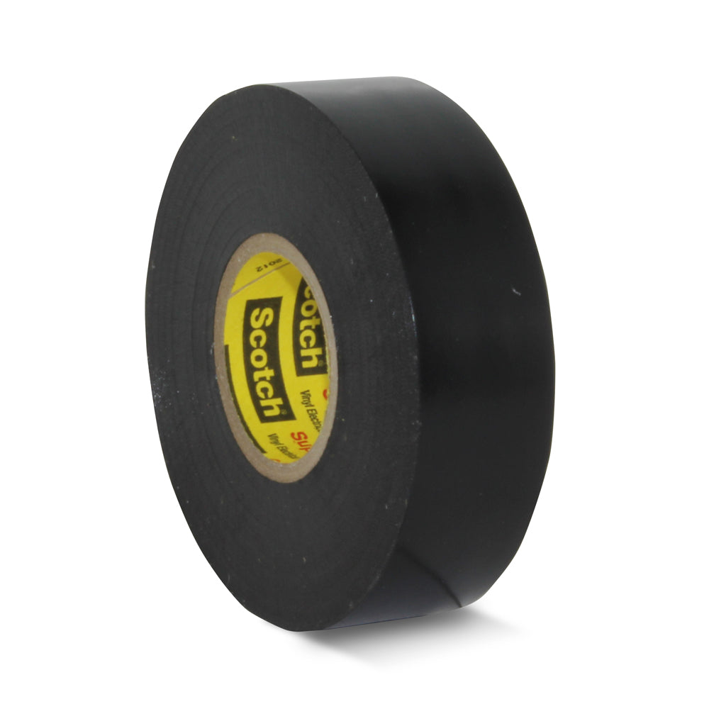 3/4 Inch x 52 ft 3M Scotch Super 33+™ Electrical Tape Black Pvc