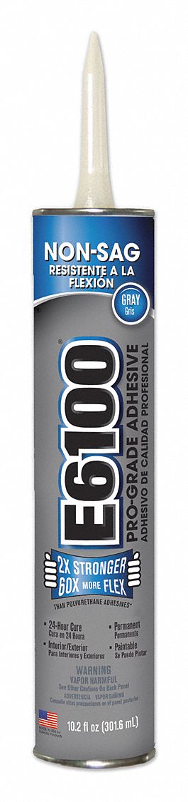 E-6100 GRAY 10.2 FL.OZ.CTDG.
