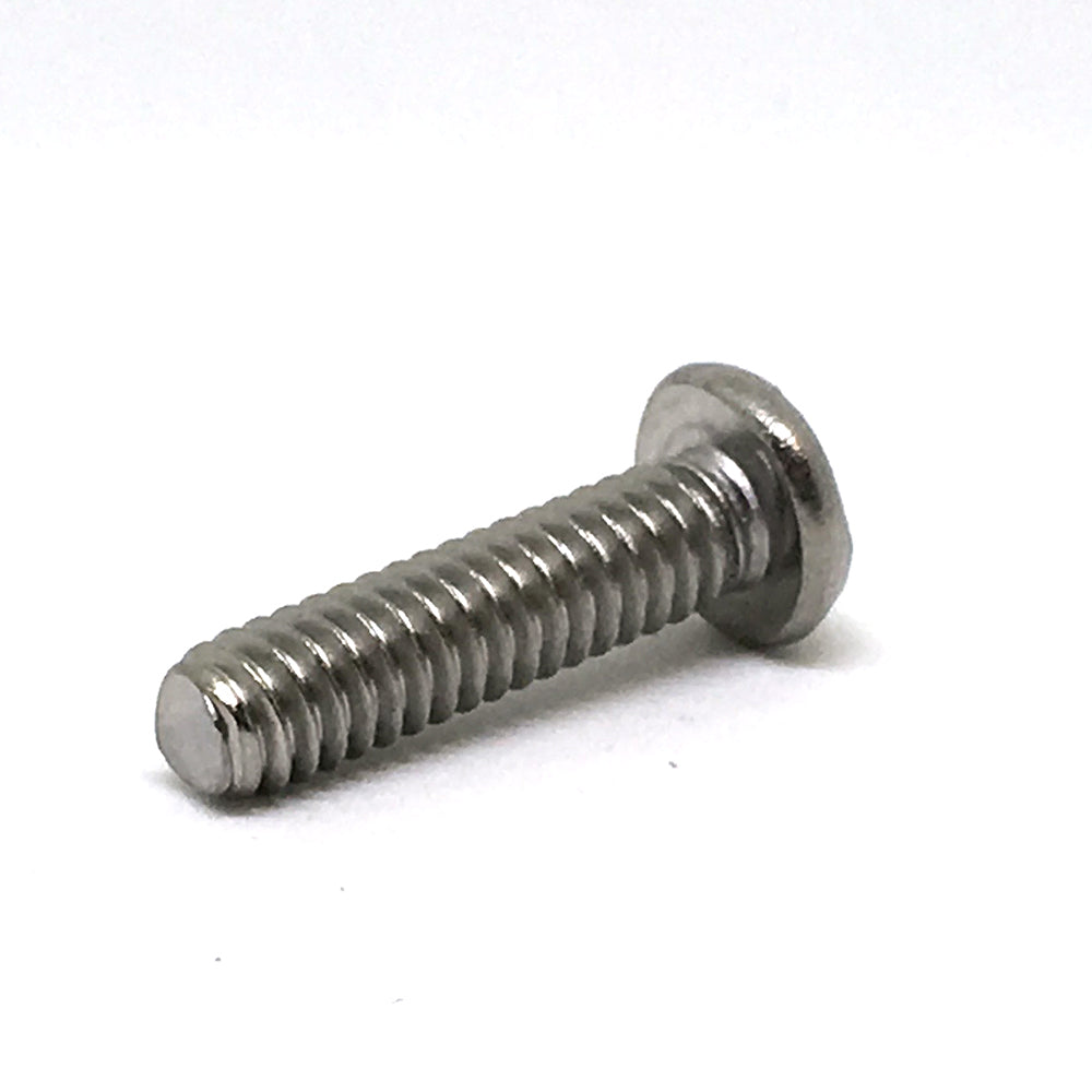 #10-32 x 1-1/2 Inch Stainless Steel One-Way Round Head Machine Screw