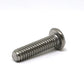 #10-32 x 1-1/2 Inch Stainless Steel One-Way Round Head Machine Screw