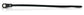 6 Inch 30 Lb Screw Mount Wire Tie - Black
