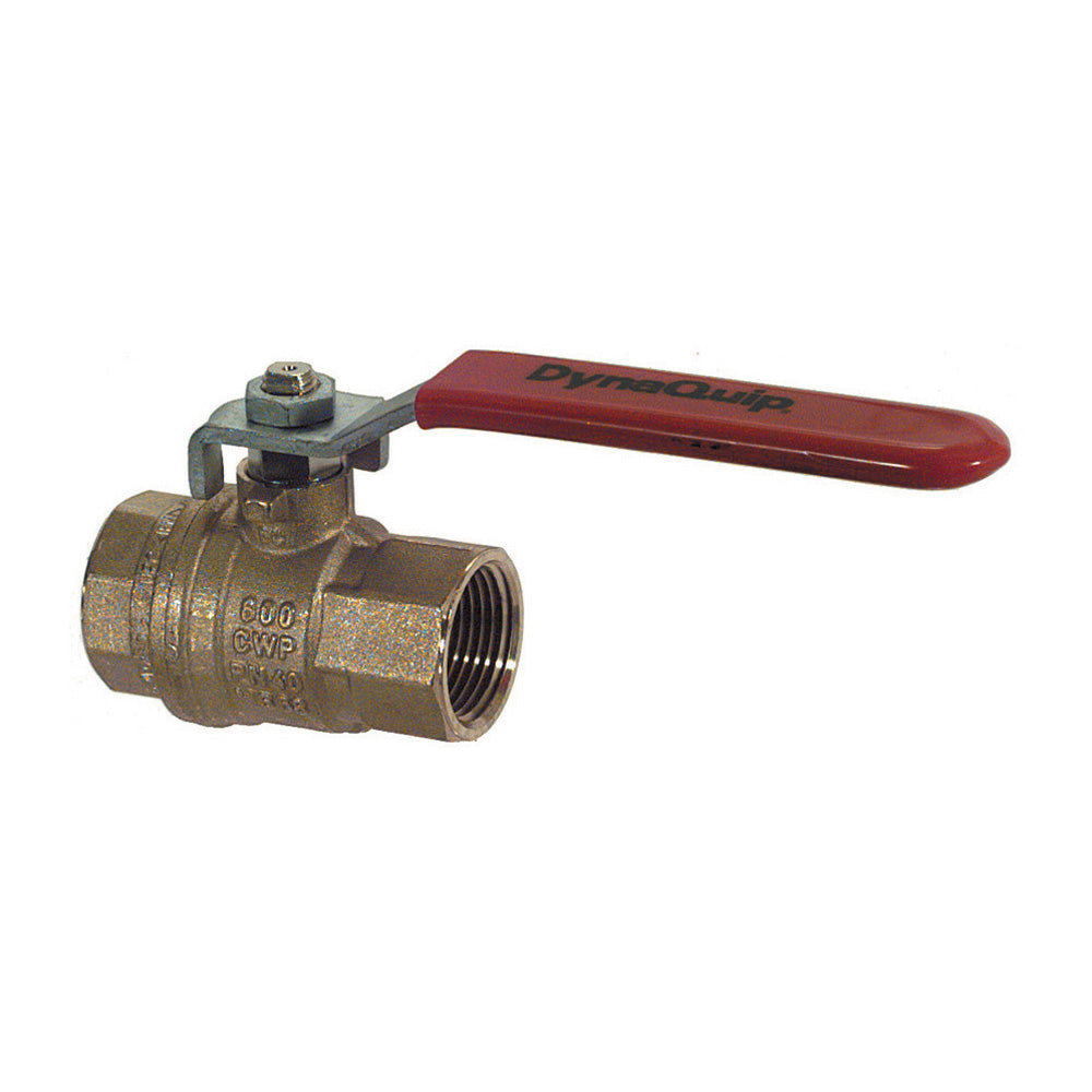 3/4 Inch NPT 600 Psi Cwp 150 Psi Steam Forged Brass 2-Piece Body Ball Valve