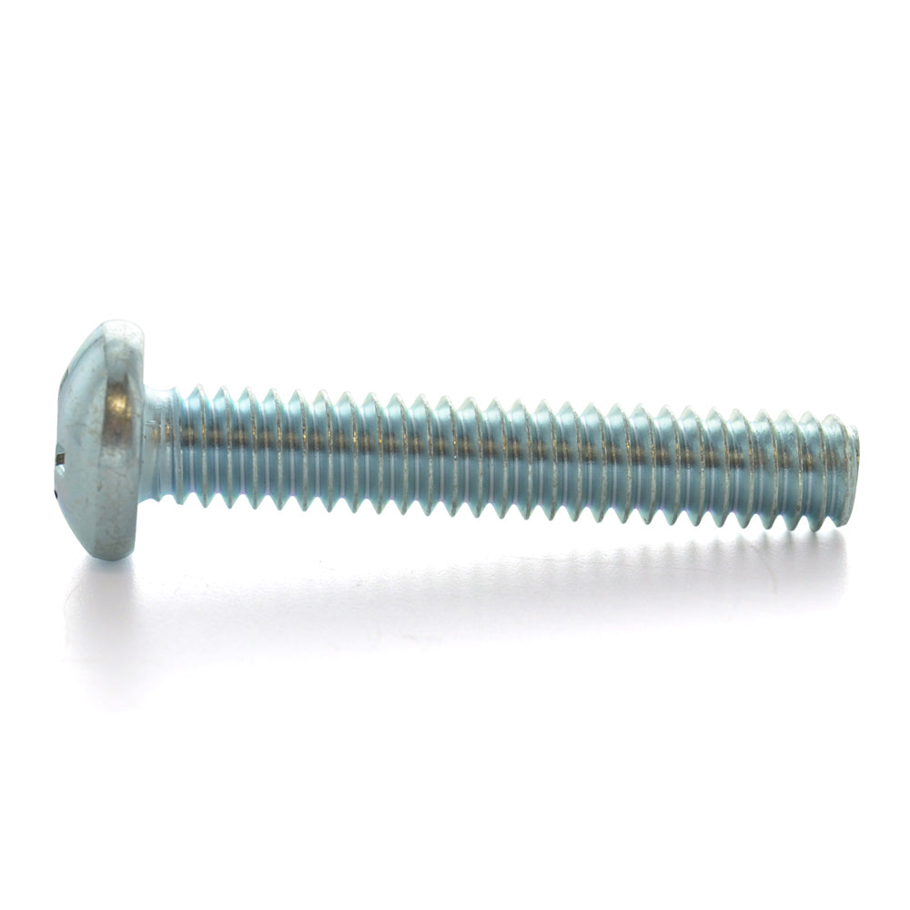 #8-32 x 1-1/4 Inch Coarse Zinc Plated Steel #2 Phillips Drive Flat Countersunk Head Machine Screw