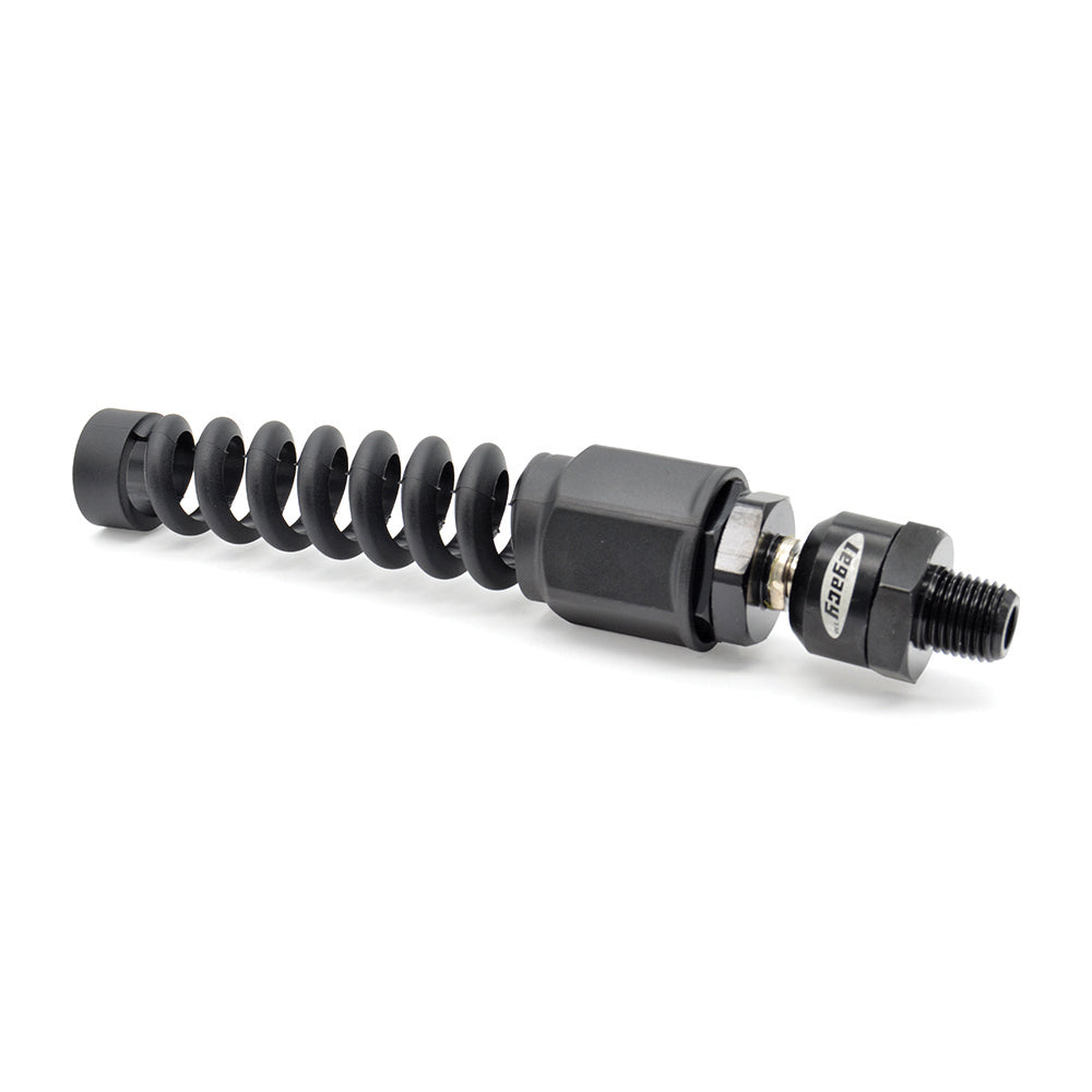 Flexzilla Pro Air Hose Reusable Fitting With Ball Swivel- 1/4 In