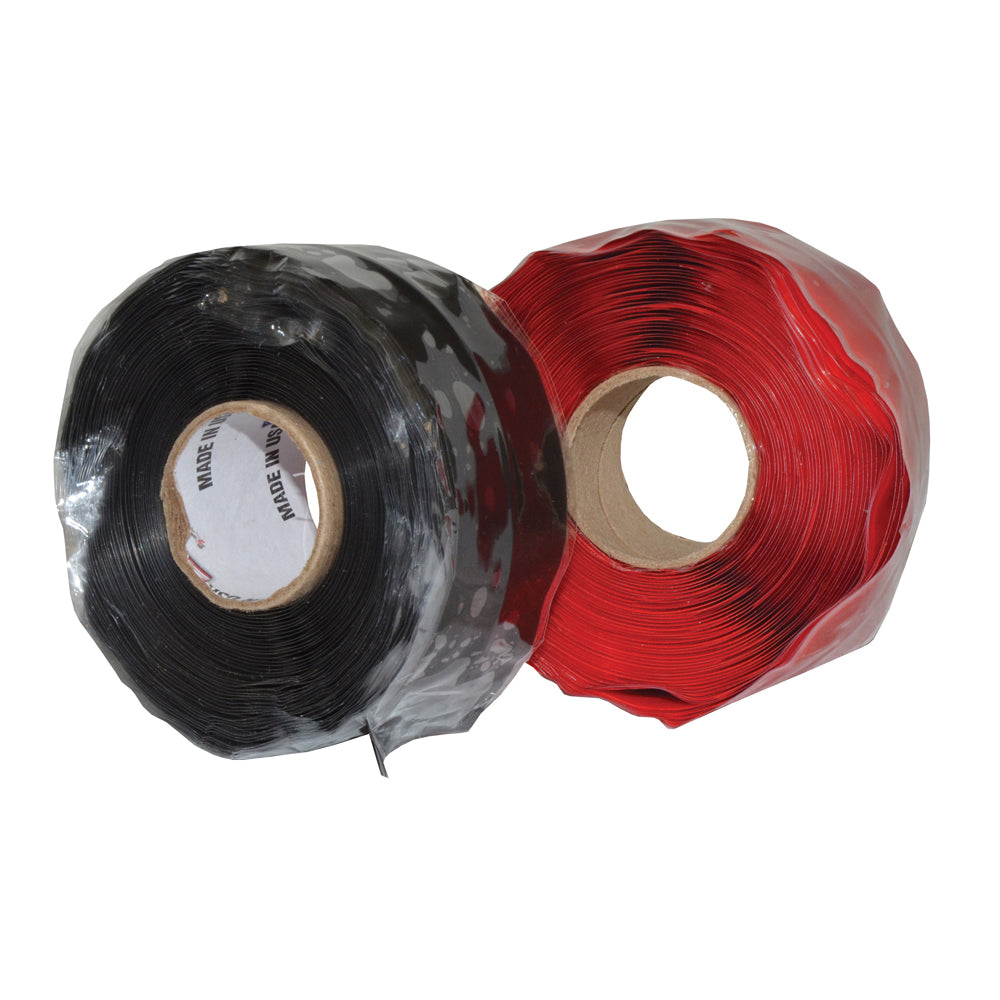 1 Inch x 20' Wrap N Seal Self-Fusing Silicone Tape Red