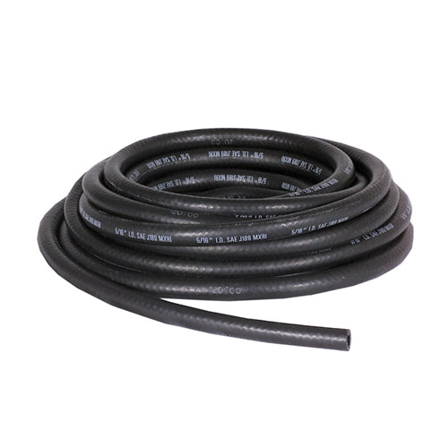 3/8 Inch x 25 ft Roll Black Transmission Cooler Hose - Nitrile Inner