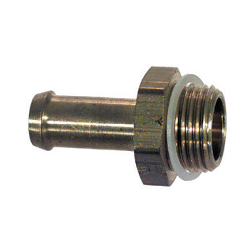 1/8 Inch x 1/8 Inch Push-In Tube 90-Degree Male Elbow Nickel-Plated Brass
