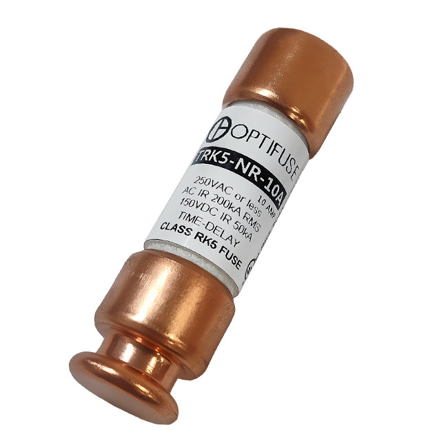10 Amp Frn-R Type 250 Vac Dual Element Time Delay Industrial Fuse