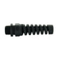 Pg-16 Liquid Tight, Non-Metallic Pigtail Spiral Strain Relief Cable Cord Protector With Nut