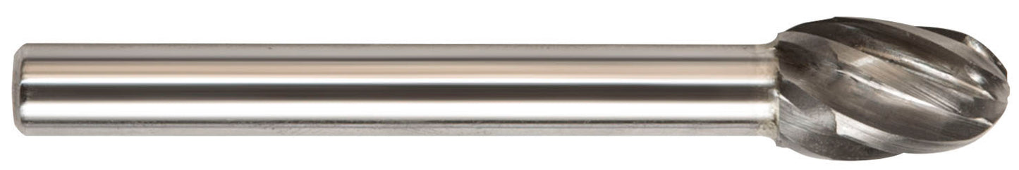3/8 Inch Oval 1/4 Inch Shank Se-3A Carbide Bur
