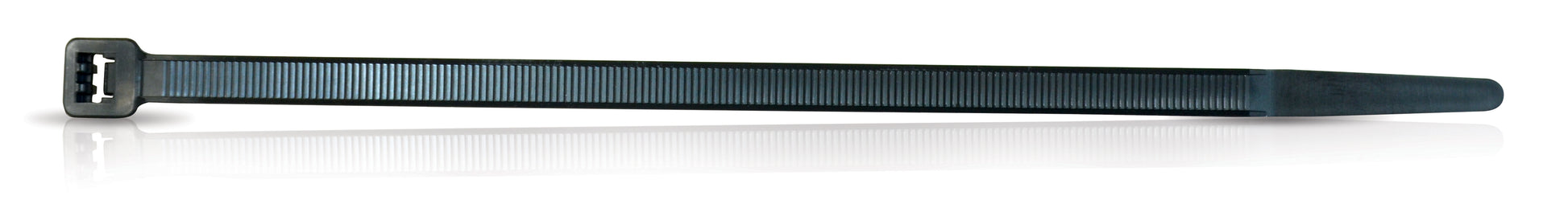 .34 x .24 Inch Lashing Tie Black Pack of 50
