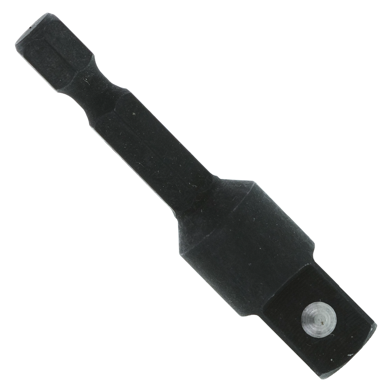 1/4 Inch Input Hex X 1/4 Inch Output Square Drive 1/4 Inch Hex (Input) Square (Output) Steel Socket Adapter
