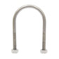 1/2-13 x 4 Inch x 5-1/2 Inch 304 Stainless Steel U-Bolt With 2 Nuts
