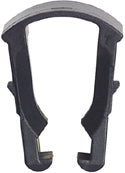3/8" Ford '02+ and GM General Motors '04+ Fuel Line Clip Black Plastic