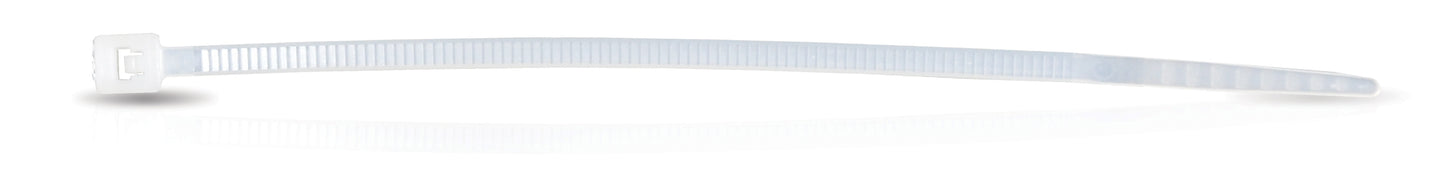 100/PC 14-1/2"WHITE WIRE TIE