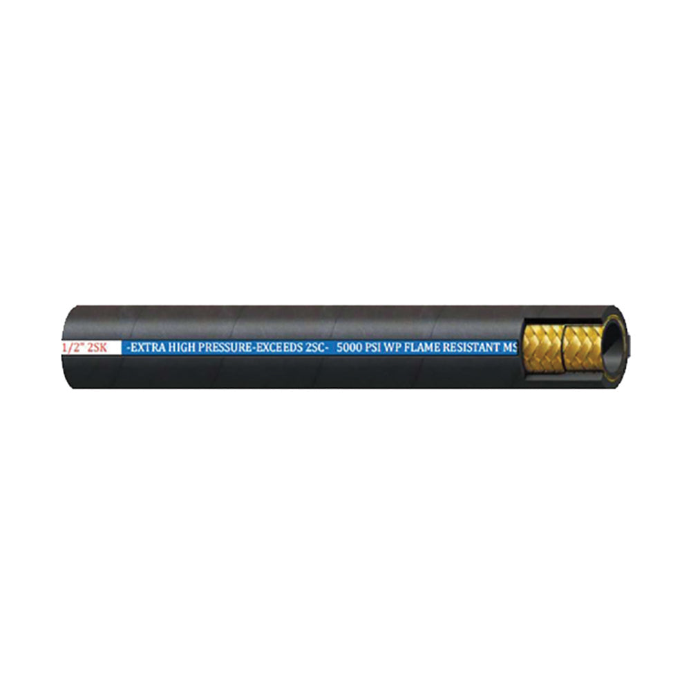 Hydraulic 3/8 Inch Id X 0.687 Inch Od Extreme Pressure Hydraulic Hose - Sold Per Foot