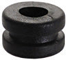 6 mm Id x 12.7 mm Od x 8 mm Black Epdm Double-Sided Cable Grommet