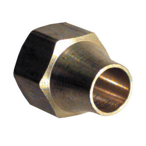 3/16 Inch Brass Self-Align Tube Nut - Long