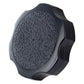 Black Rosette Thumb Screw Knob - 1/4 Inch (1-1/2 Inch Diameter)