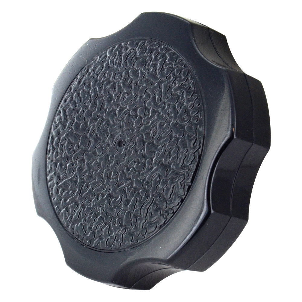 Black Rosette Thumb Screw Knob - 3/8 Inch (1-1/2 Inch Diameter)