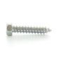 #12 x 1/2 Inch Zinc Plated Alloy Steel Hex Head Type-Ab Self-Tapping Sheet Metal Screw