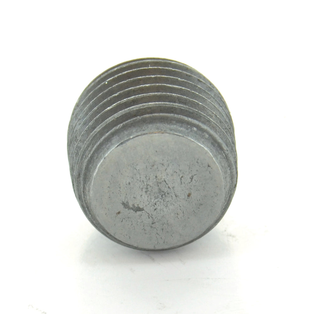 1/8" Schedule 40 Male Npt Black Malleable Iron Hex Head Pipe Plug