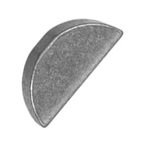 5 Mm X 7.5 Mm Plain 1035 Carbon Steel Woodruff Key